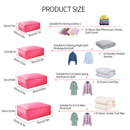 Oxford Cloth Quilt & Duvet Storage Box by HitMyNeed