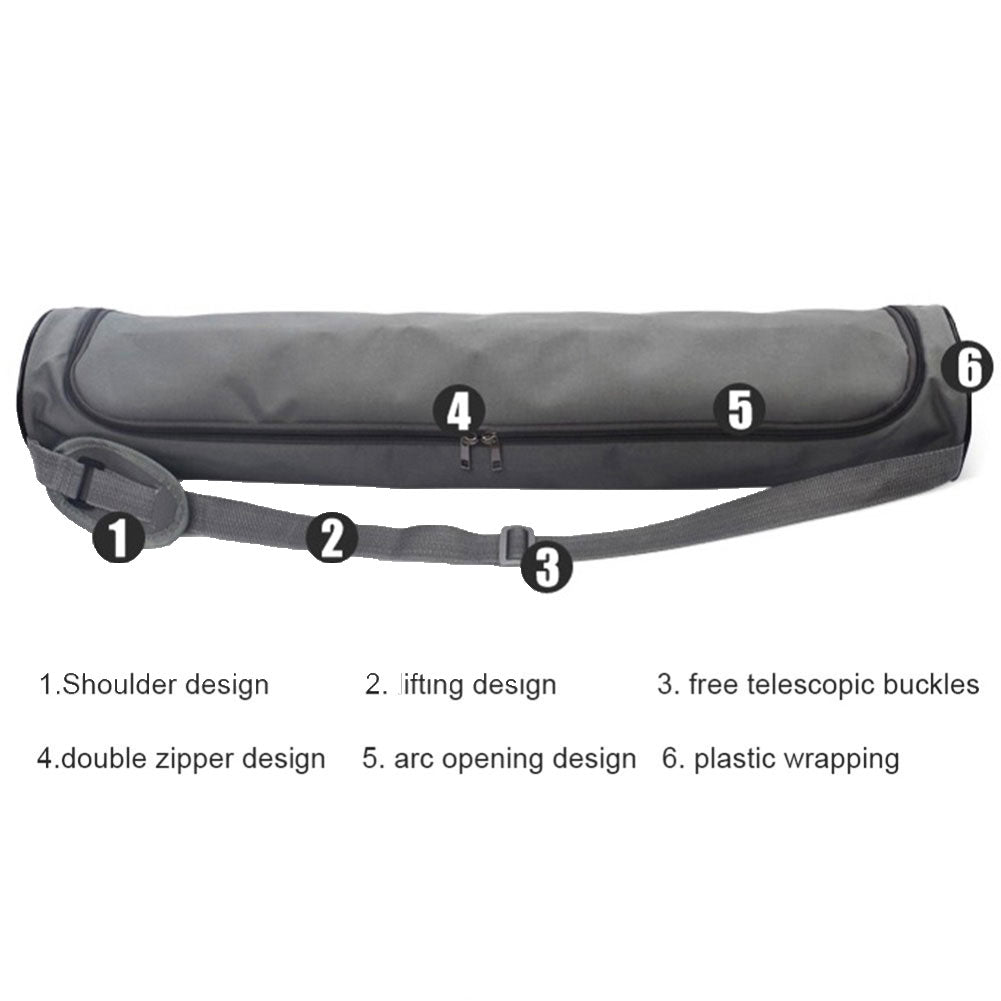 Oxford Cloth Yoga Mat Carry Bag with Strap by HitMyNeed