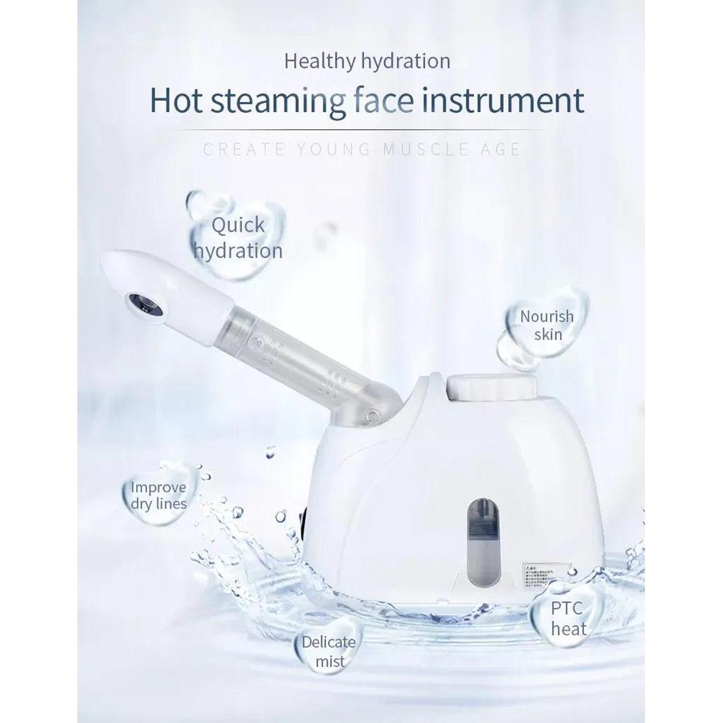 Ozone Facial Steamer Warm Mist Humidifier 350W uk-plug by HitMyNeed