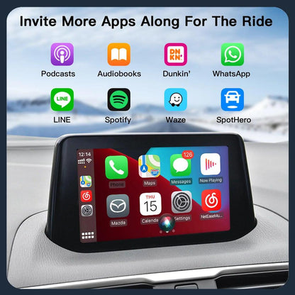 P3 Wireless CarPlay & Android Auto Kit for Mazda by HitMyNeed
