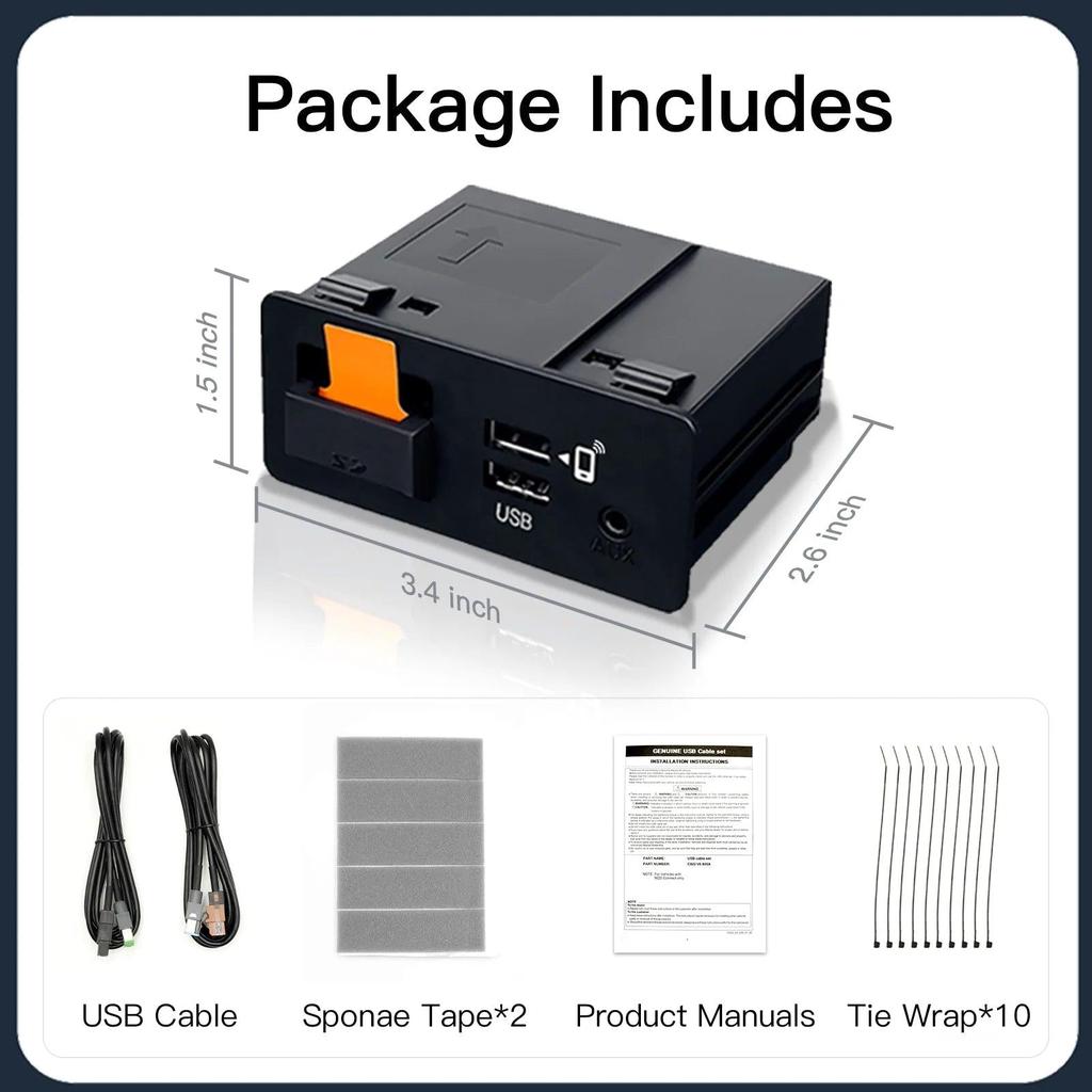 P3 Wireless CarPlay & Android Auto Kit for Mazda by HitMyNeed