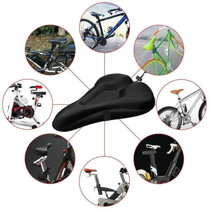 Padded 3D Bicycle Seat Cover Cushion by HitMyNeed