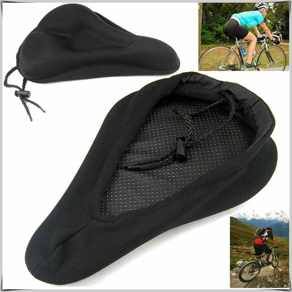 Padded 3D Bicycle Seat Cover Cushion by HitMyNeed