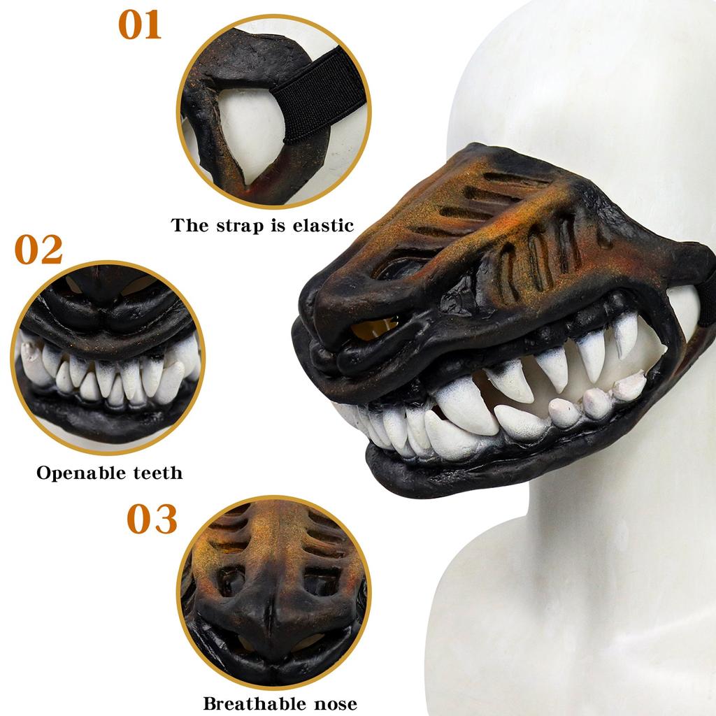 Padded Latex Dog Muzzle Mask for Cosplay & Training by HitMyNeed