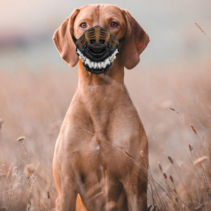 Padded Latex Dog Muzzle Mask for Cosplay & Training by HitMyNeed
