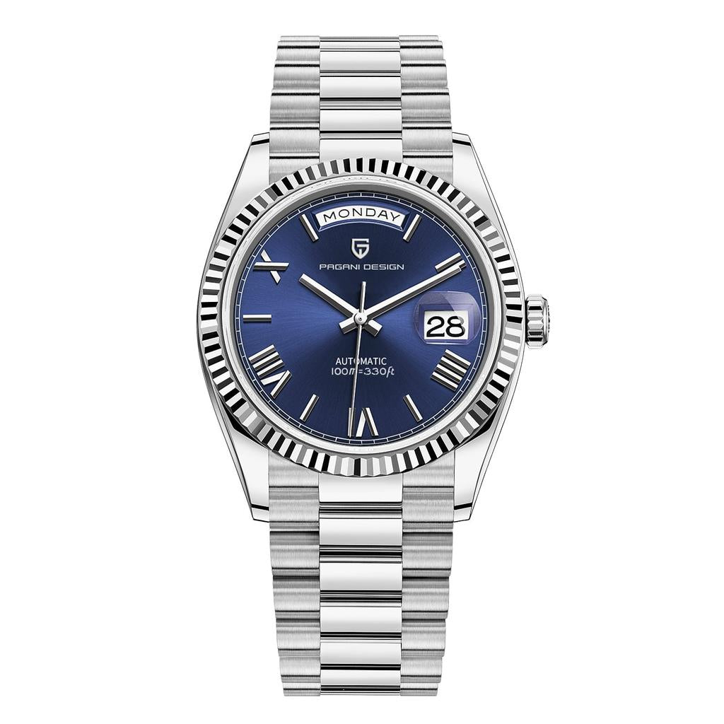 PAGANI DESIGN DD36 Automatic Men's Watch 36mm blue by HitMyNeed