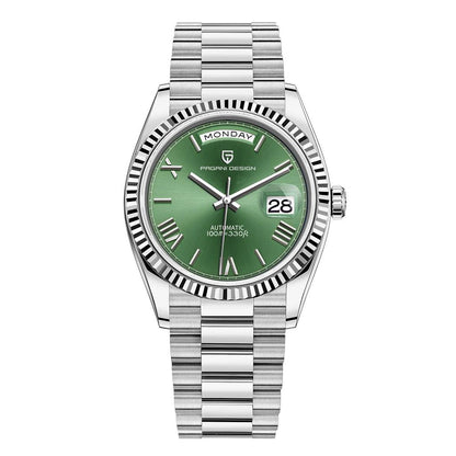 PAGANI DESIGN DD36 Automatic Men's Watch 36mm green by HitMyNeed