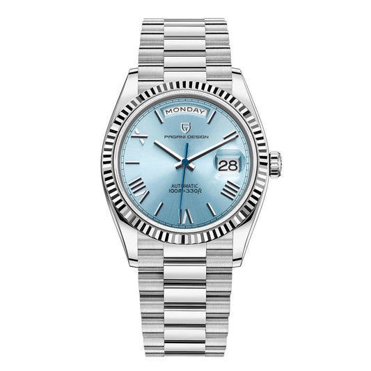 PAGANI DESIGN DD36 Automatic Men's Watch 36mm ice-blue by HitMyNeed