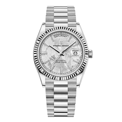 PAGANI DESIGN DD36 Automatic Men's Watch 36mm white by HitMyNeed