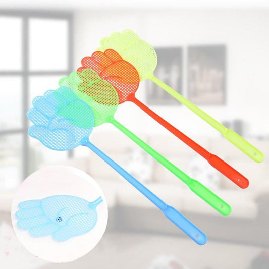 Palm Design Plastic Fly Swatter with Long Handle by HitMyNeed