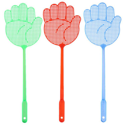 Palm Design Plastic Fly Swatter with Long Handle by HitMyNeed