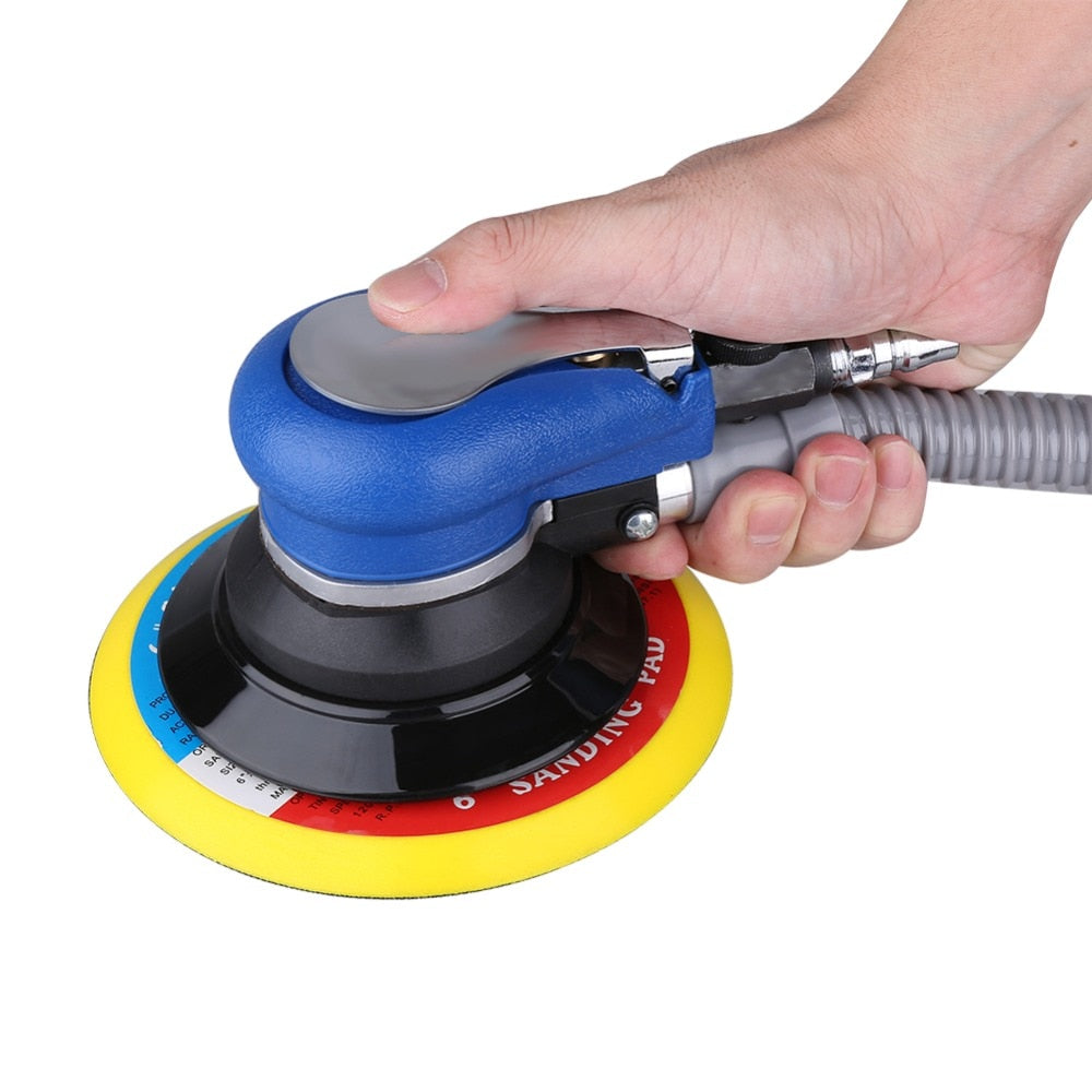 Palm Sander Woodworking Pneumatic Tool 150mm by HitMyNeed