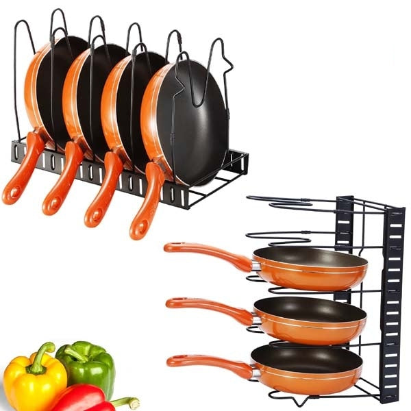 Pan Organizer Kitchen Storage Rack, 5-Tier by HitMyNeed