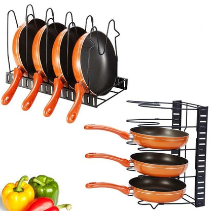 Pan Organizer Kitchen Storage Rack, 5-Tier by HitMyNeed