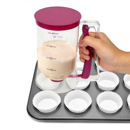Pancake Batter Dispenser and Measuring Tool 900ml by HitMyNeed