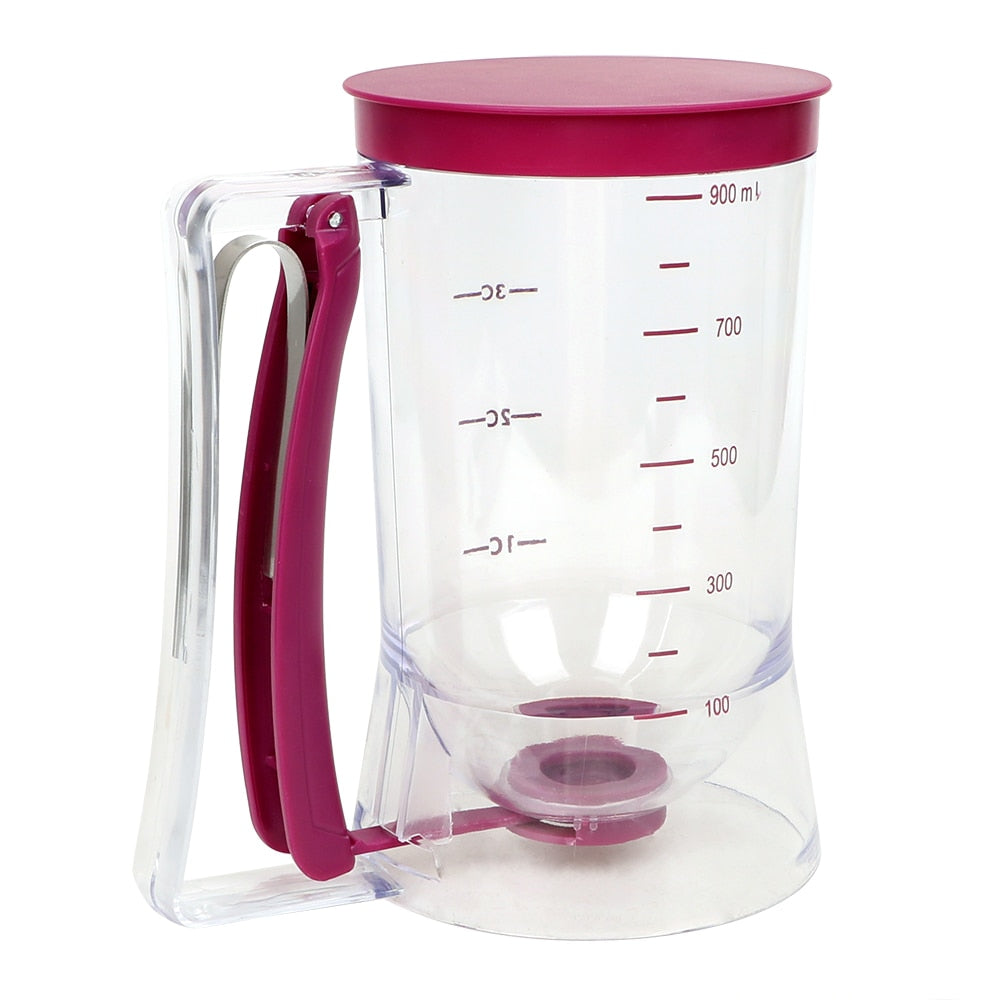 Pancake Batter Dispenser and Measuring Tool 900ml by HitMyNeed
