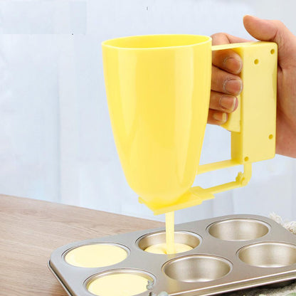 Pancake Batter Dispenser with Easy-Grip Handle by HitMyNeed