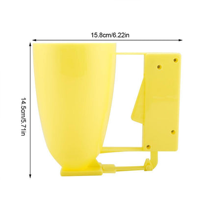 Pancake Batter Dispenser with Easy-Grip Handle by HitMyNeed
