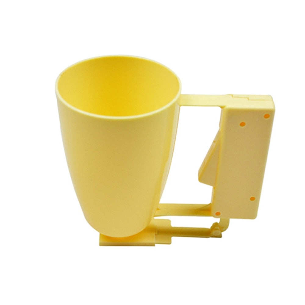 Pancake Batter Dispenser with Easy-Grip Handle by HitMyNeed