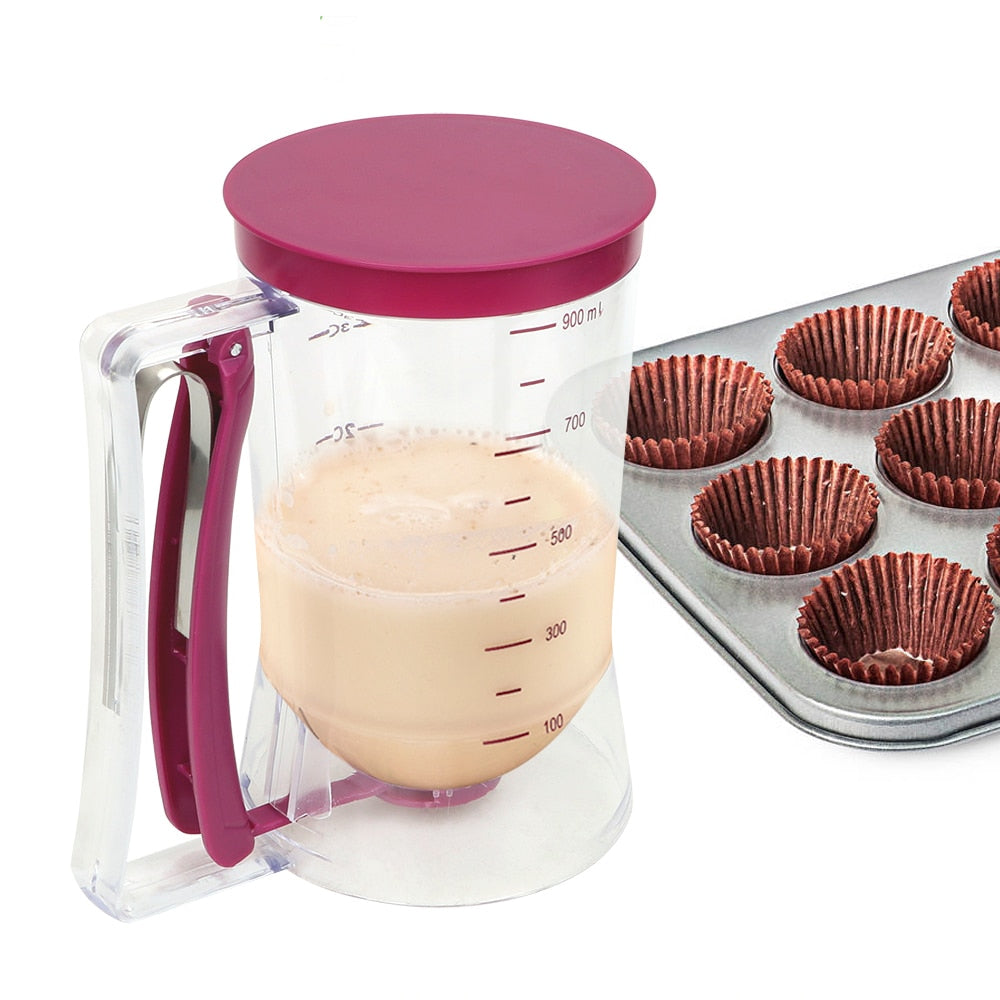 Pancake Batter Dispenser with Precision Pour Control by HitMyNeed