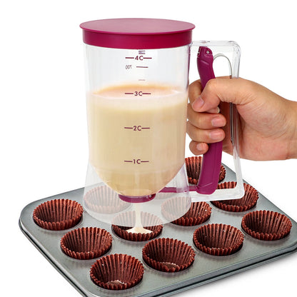 Pancake Batter Dispenser with Precision Pour Control by HitMyNeed