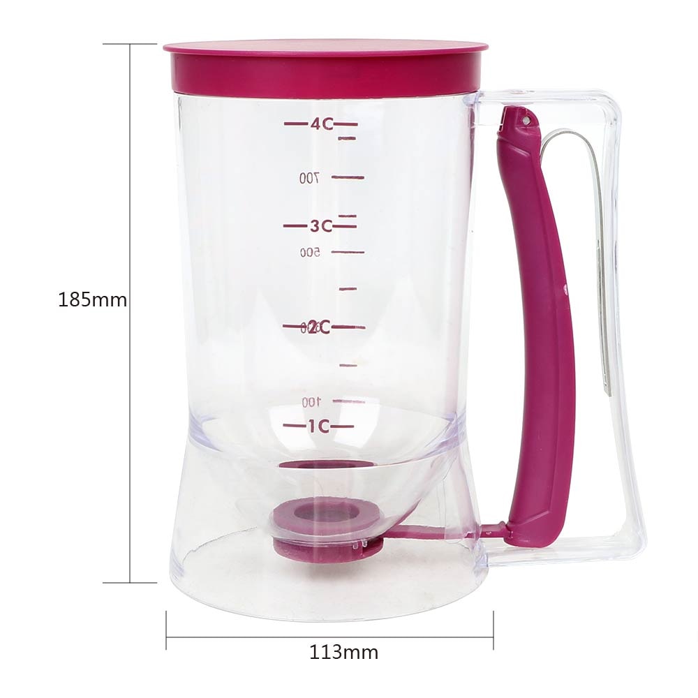 Pancake Batter Dispenser with Precision Pour Control by HitMyNeed