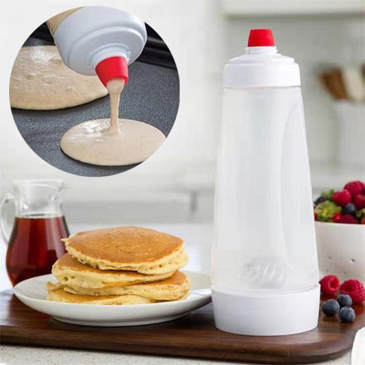 Pancake Batter Squeeze Bottle with Blender Ball by HitMyNeed