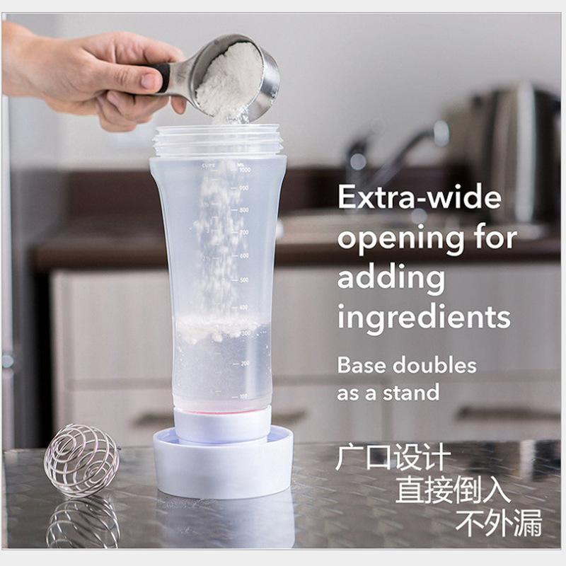 Pancake Batter Squeeze Bottle with Blender Ball by HitMyNeed