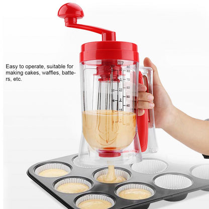 Pancake Mixer and Batter Dispenser 800ml by HitMyNeed
