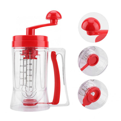 Pancake Mixer and Batter Dispenser 800ml by HitMyNeed