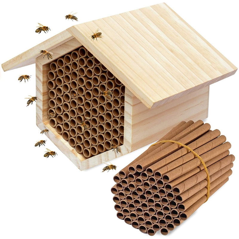 Paper Bee Nesting Tubes 152mm (Pack of 50) by HitMyNeed