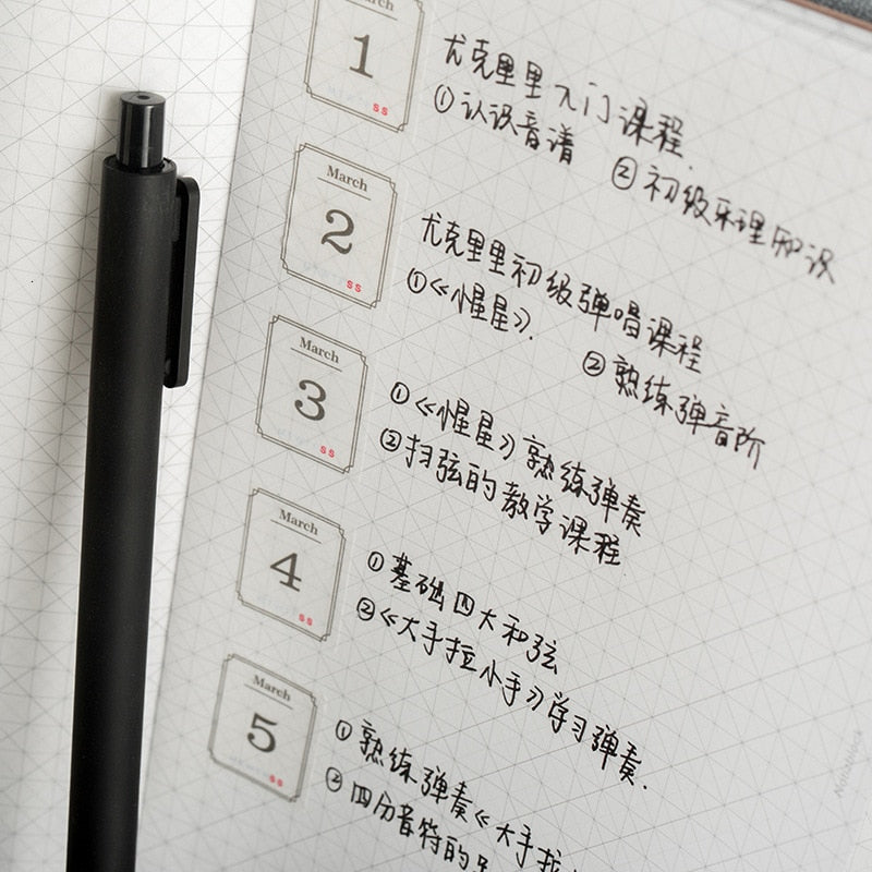 Paper Daily Date Stickers Set (12 Sheets, 365 Days) by HitMyNeed