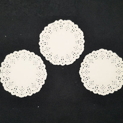 Paper Lace Doily Drink Coasters (100 Pack) by HitMyNeed