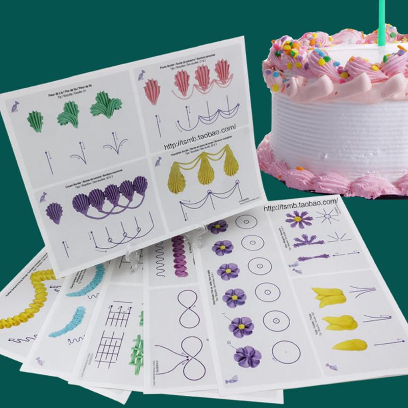 Paper Piping Templates Set, 23 A4 Practice Sheets by HitMyNeed