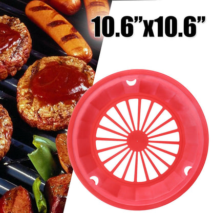 Paper Plate Holders Set of 10, 27 cm Plastic Rims by HitMyNeed
