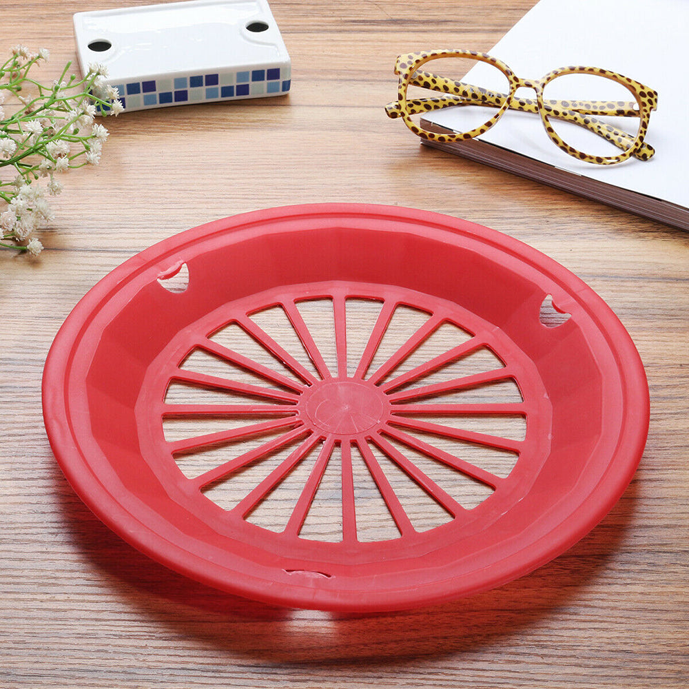 Paper Plate Holders Set of 10, 27 cm Plastic Rims by HitMyNeed
