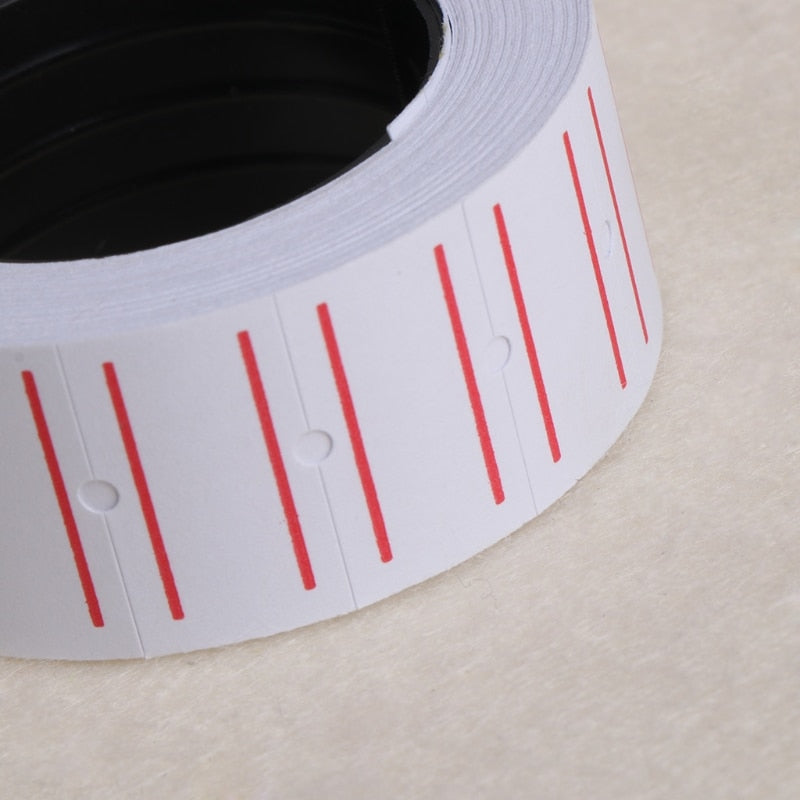 Paper Price Label Stickers Roll 500pcs by HitMyNeed