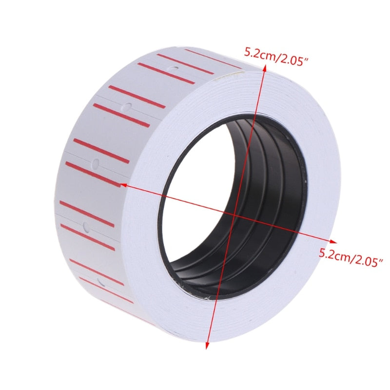 Paper Price Label Stickers Roll 500pcs by HitMyNeed