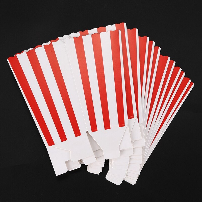 Paper Small Popcorn Boxes 12-Pack by HitMyNeed