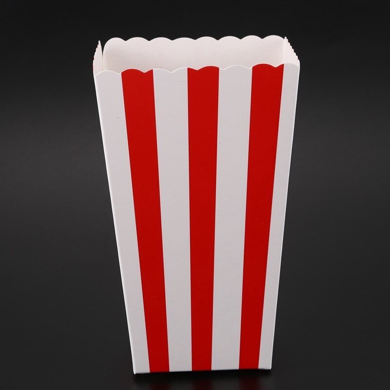 Paper Small Popcorn Boxes 12-Pack by HitMyNeed