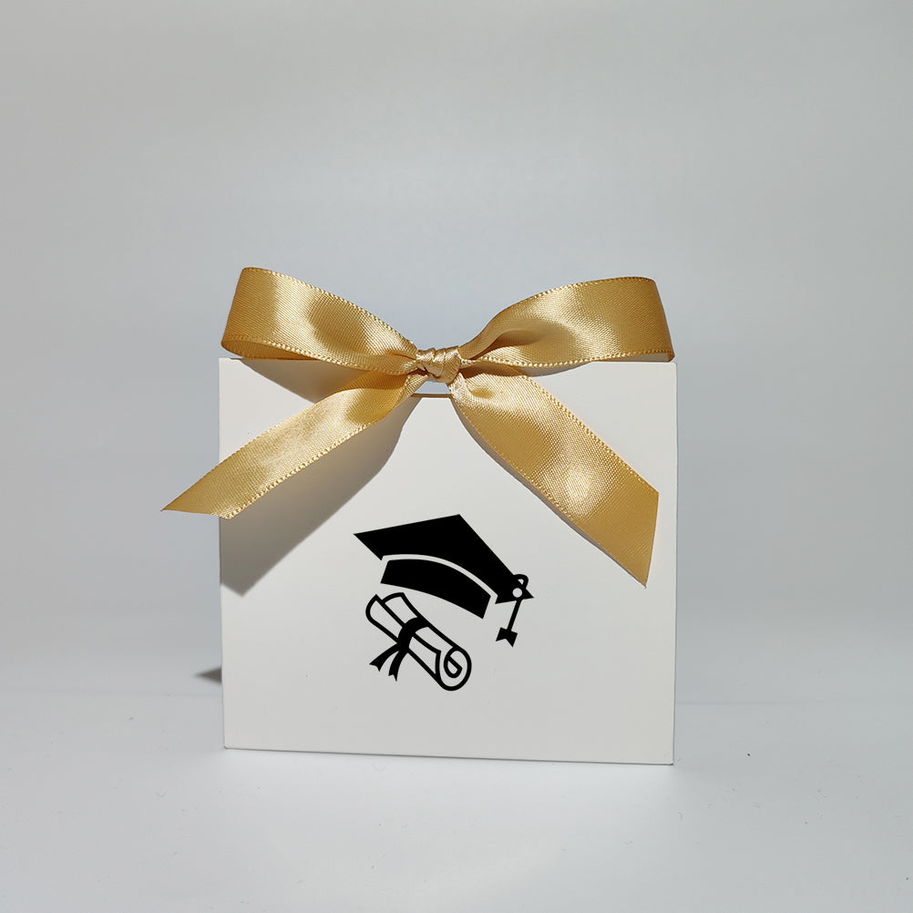 Paperboard Graduation Gift Boxes with Handle by HitMyNeed