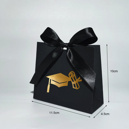 Paperboard Graduation Gift Boxes with Handle by HitMyNeed