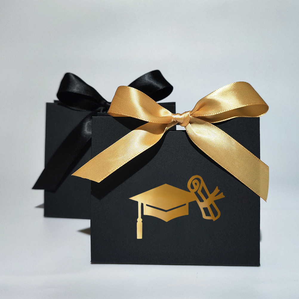 Paperboard Graduation Gift Boxes with Handle by HitMyNeed