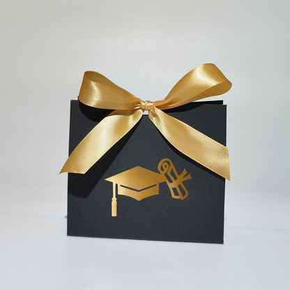 Paperboard Graduation Gift Boxes with Handle by HitMyNeed