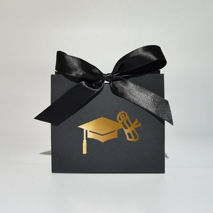 Paperboard Graduation Gift Boxes with Handle b 10pcs by HitMyNeed