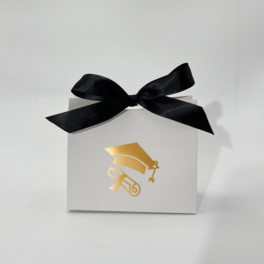 Paperboard Graduation Gift Boxes with Handle e 10pcs by HitMyNeed