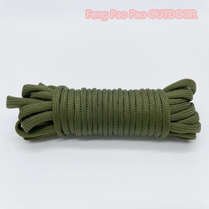 Paracord Rope 550lb for Camping and Hiking army-green 30m by HitMyNeed