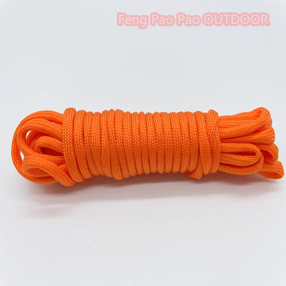 Paracord Rope 550lb for Camping and Hiking orange 30m by HitMyNeed