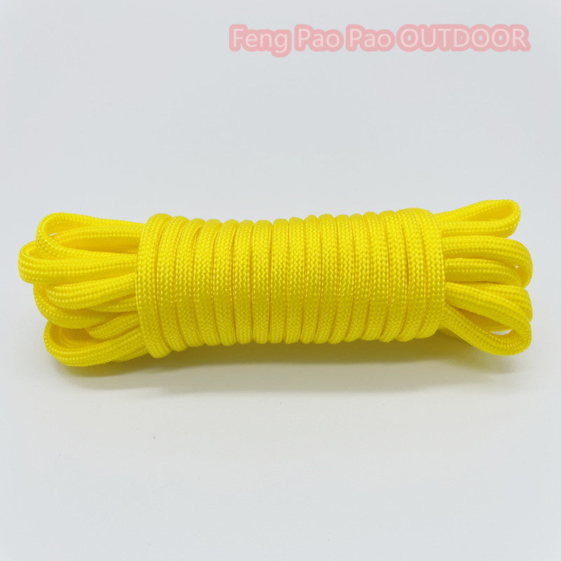 Paracord Rope 550lb for Camping and Hiking yellow 30m by HitMyNeed