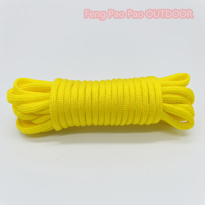 Paracord Rope 550lb for Camping and Hiking yellow 30m by HitMyNeed